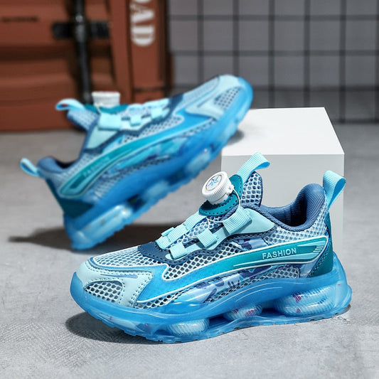 Breathable Kids Athletic Running Sneakers Shoes - Luxicro