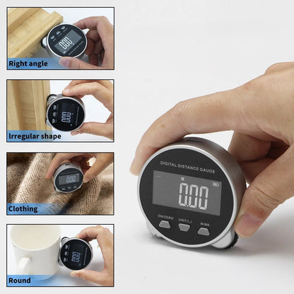 Accurate Digital Measuring Ruler with LCD Screen - Luxicro