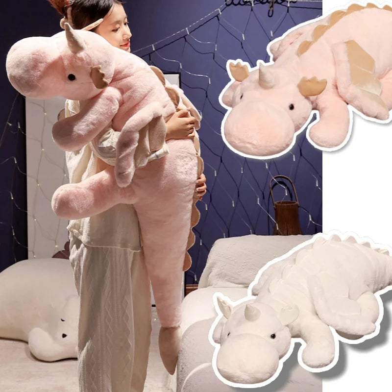 Big Soft Dragon Cuddle Buddy Pillow - Luxicro