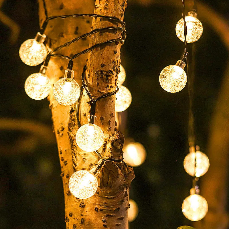 Bright Solar Powered Outdoor String Lights Waterproof - Luxicro
