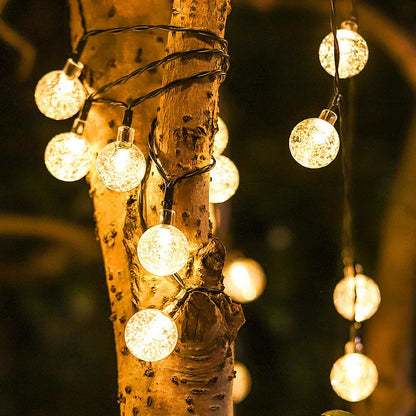Bright Solar Powered Outdoor String Lights Waterproof - Luxicro