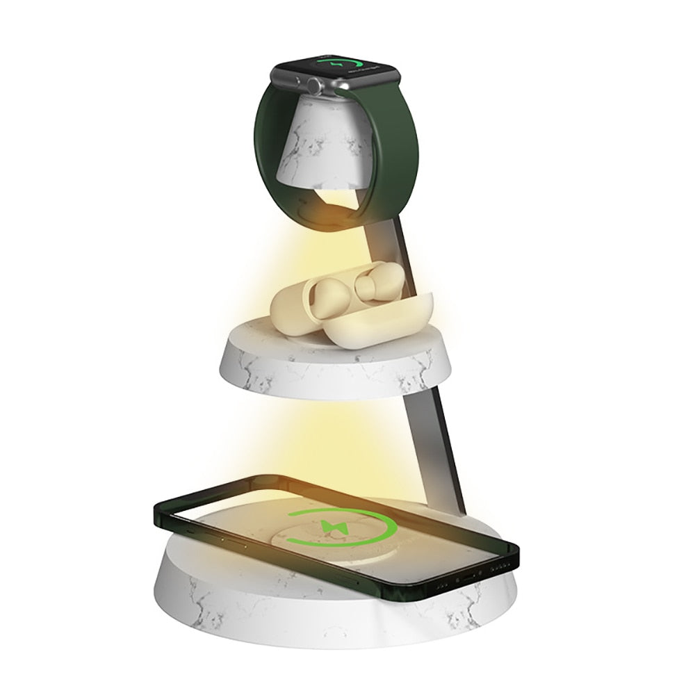 Quick 3 in 1 Wireless Charger Pad