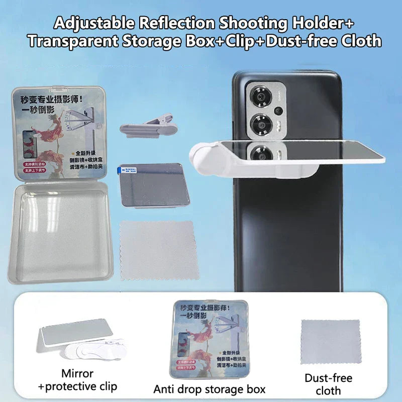 Premium Phone Camera Reflection Clip Accessory Kit