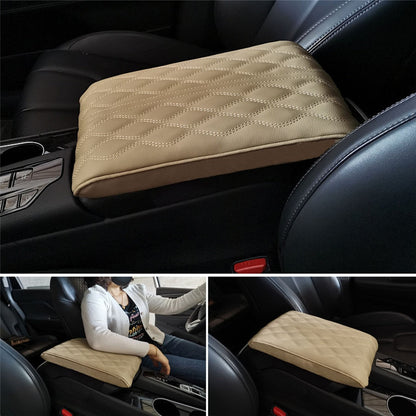 Premium Leather Auto Armrest Cover