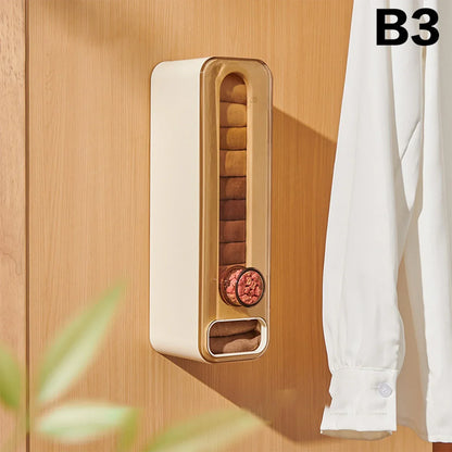 Compact Folding Closet Drawer Organizer Box