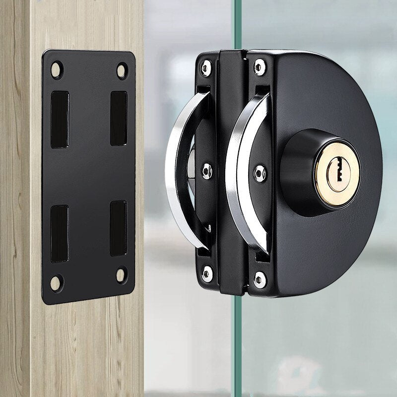 Secure Stainless Steel Sliding Glass Door Lock