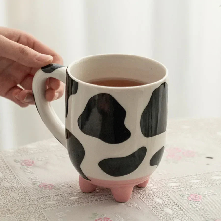 Funny Cow Shaped Coffee Mug - Luxicro