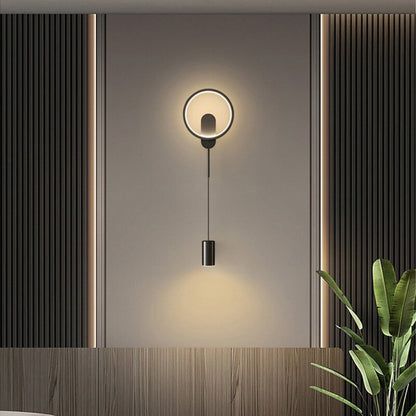 Contemporary LED Gold Sconce Wall Lamp 24W