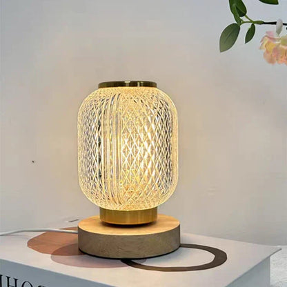 Sleek Dimmable Glass Desk Lamp - Luxicro