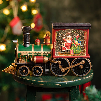Classic Holiday Musical Christmas Train Box - Luxicro