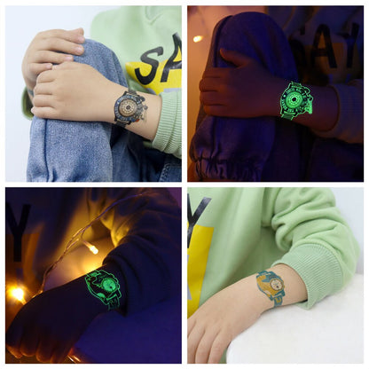 Shiny Style Watch Temporary Tattoo