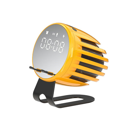 Modern Wooden Wireless Speaker Clock Radio