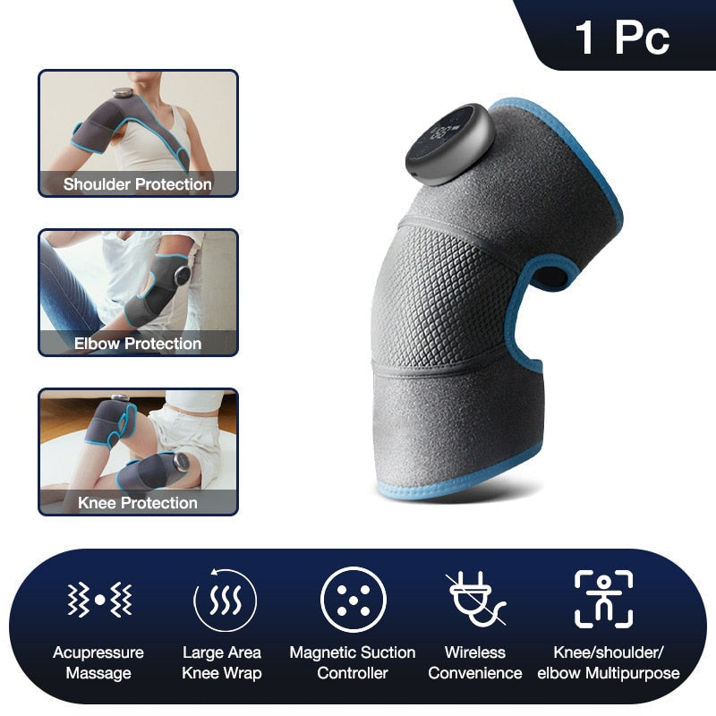 Heated Therapeutic Knee Massage Mat - Luxicro