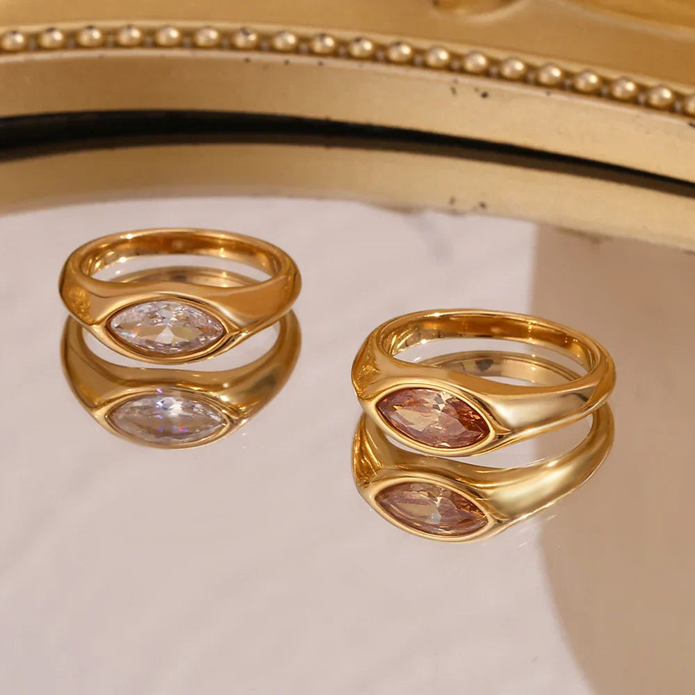 Premium 18k Gold Diamond Solitaire Engagement Ring
