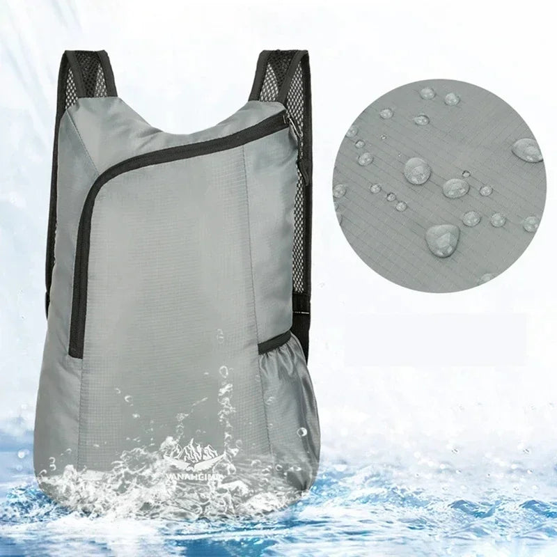 Compact Waterproof Collapsible Hiking Backpack 20L