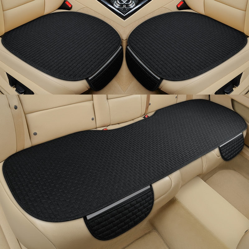 Durable Auto Seat Protector Mat with Grip Back