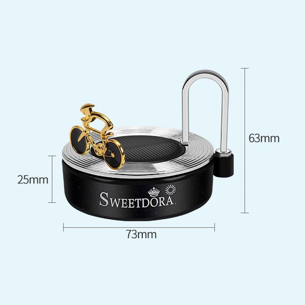 Compact Solar Bike Car Aroma Decor Lamp