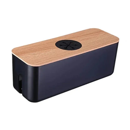 Compact Office Cord Storage Box