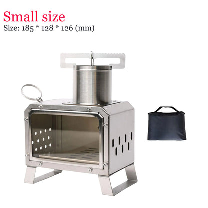 Compact Portable Wood Fire Camp Stove