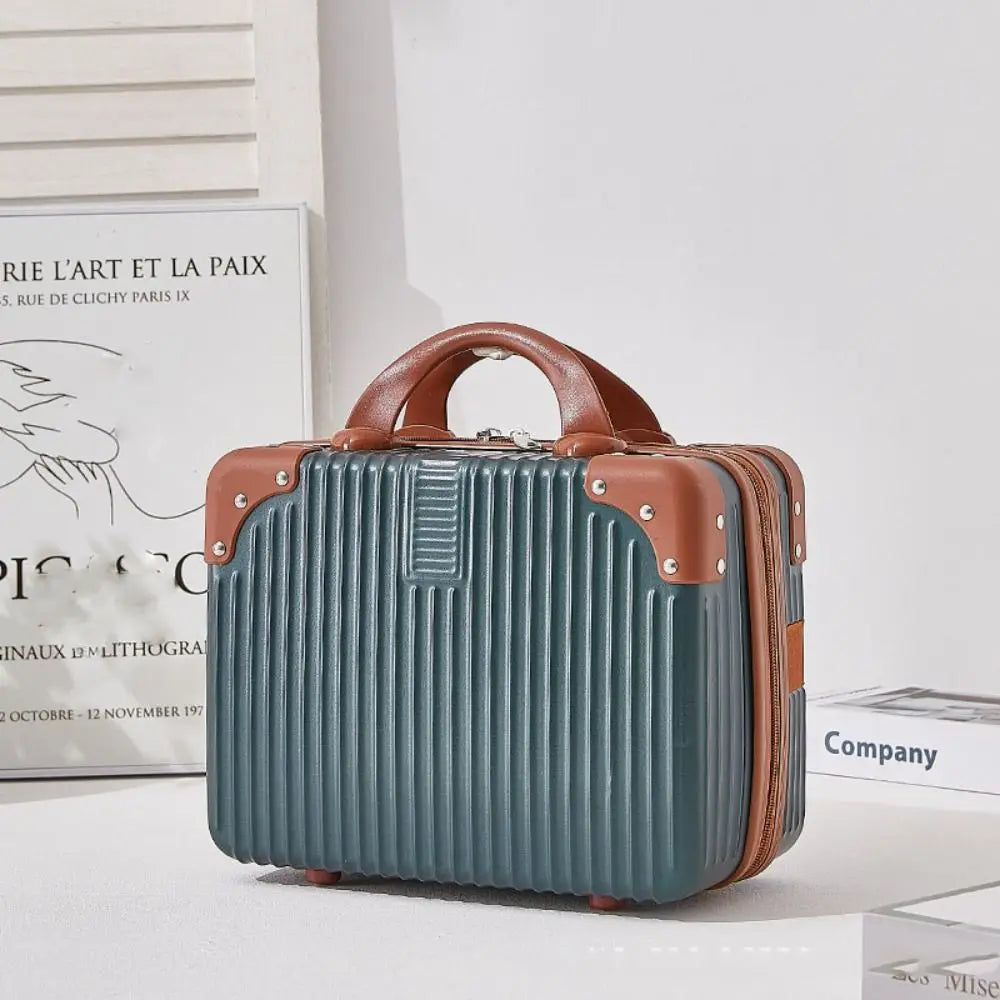 Compact Travel Makeup Organizer Box