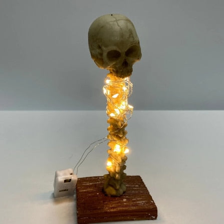 Trendy Dark Gothic Table Lamp