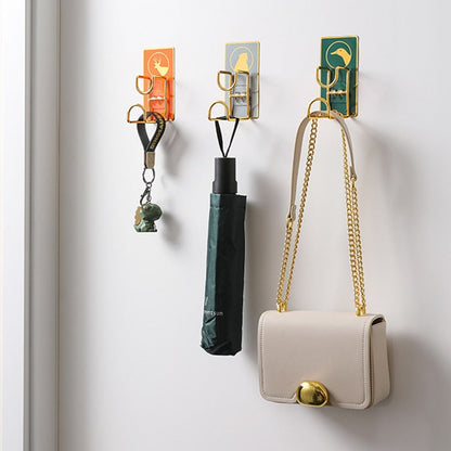 Space Saving Kitchen Wall Hook Rack