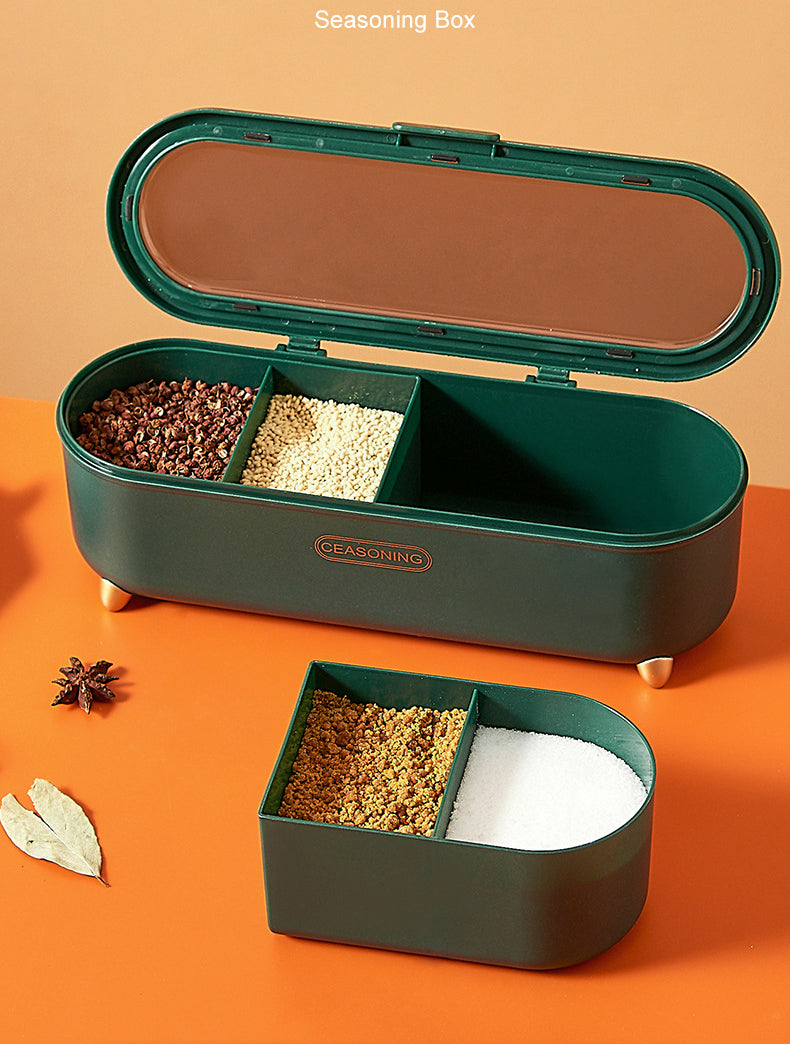 Compact Folding Spice Organizer Box