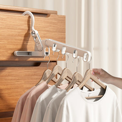 Compact Collapsible Closet Storage Hanger Rack - Luxicro