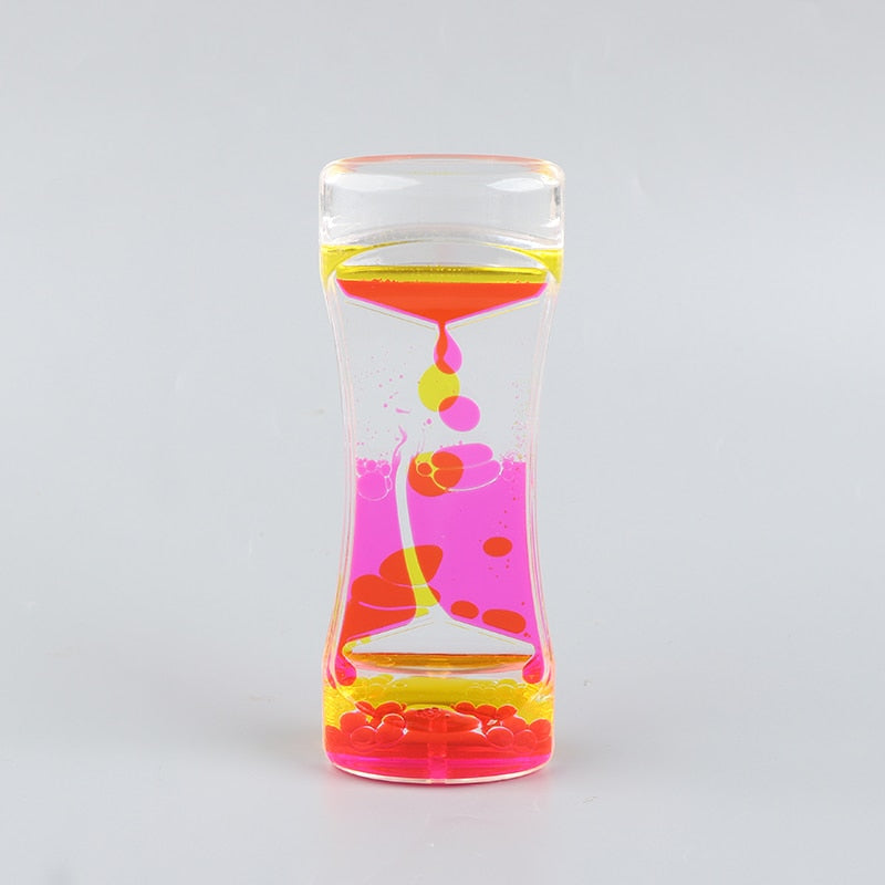 Calming Ocean Wave Hourglass Decor