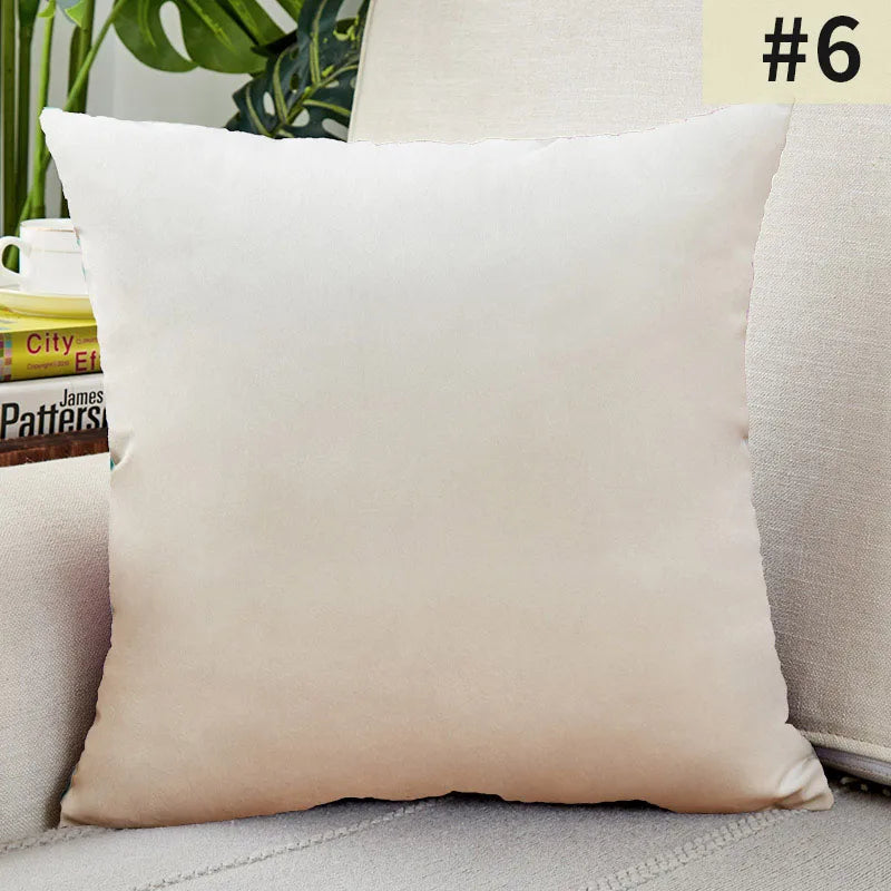 Plush Velvet Pillowcase for Luxury Living Rooms