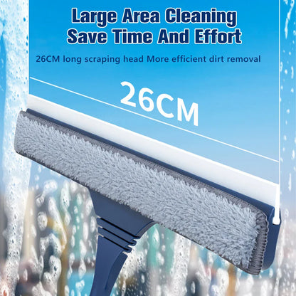 Easy Reach Window Cleaning Kit with Squeegee & Mop