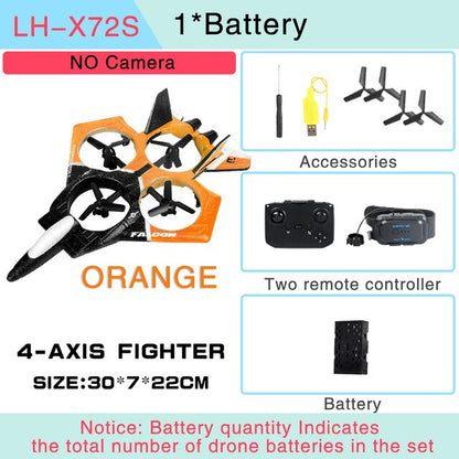 Durable Foam Remote Control Plane Toy - Luxicro