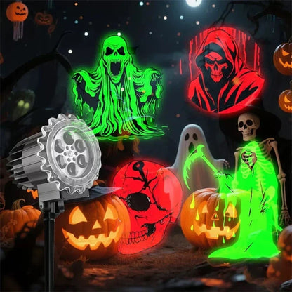 Scary Halloween LED Light Projector Outdoor Waterproof