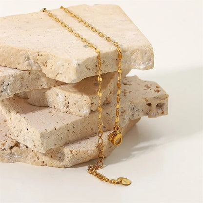 Dainty Boho Chic Sun Drop Necklace