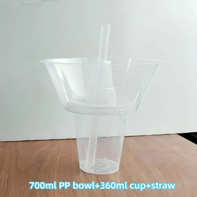 Convenient On-The-Go Snack Bowl Set
