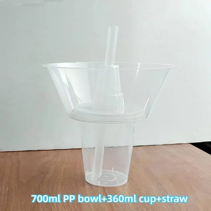 Convenient On-The-Go Snack Bowl Set