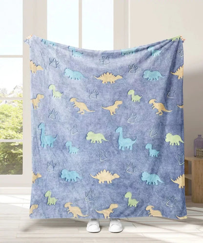 Cozy Night Blanket with Cute Star Pattern