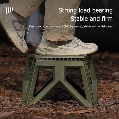 Portable Collapsible Outdoor Camp Stool