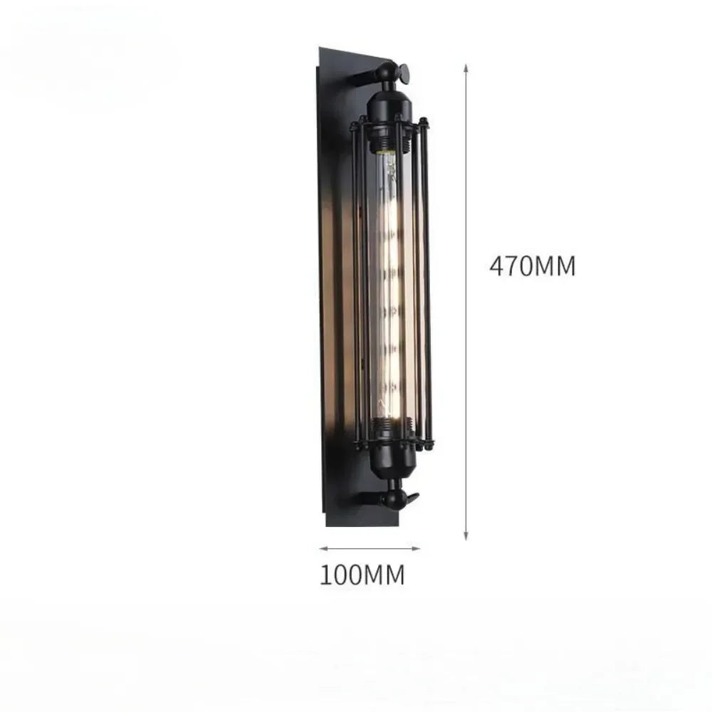 Vintage Metal Pendant Light Bulb Lamp E27