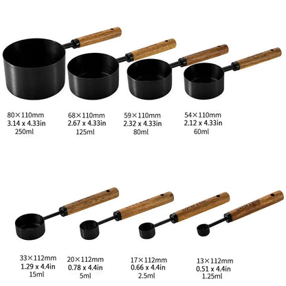 Precise Kitchen Stainless Measuring Cups