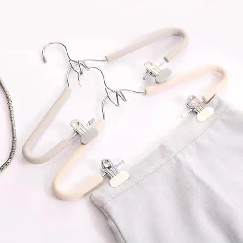 Space Saving Collapsible Closet Storage Hangers