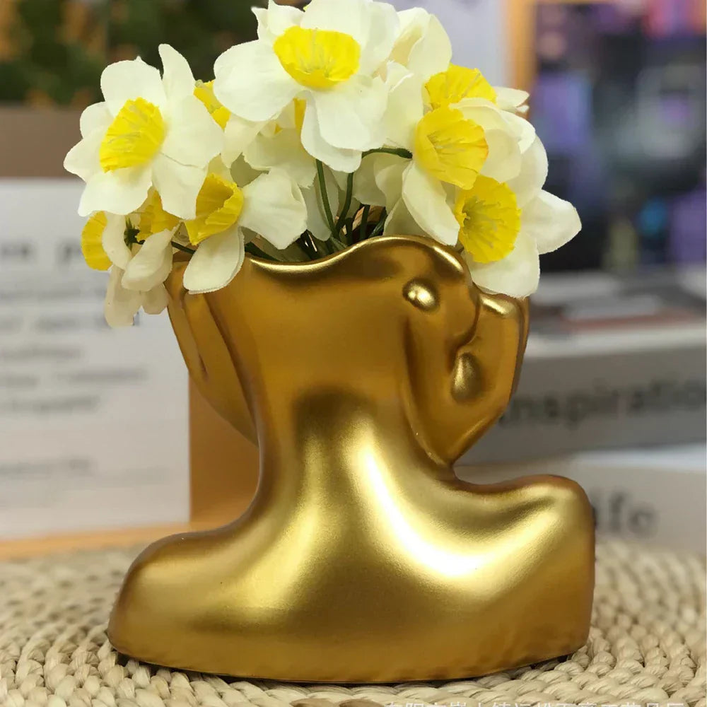 Colorful Flower Planter Pot Decor