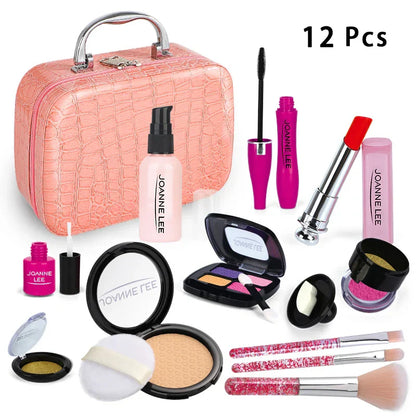 Fun Girls Makeup Kit With Lip Gloss Nail Polish
