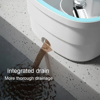 Easy Spin Mop with 360° Rotation and Large Bucket