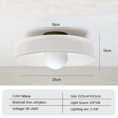 Vibrant Glass Panel Wall Lamps Bright Accent Lights
