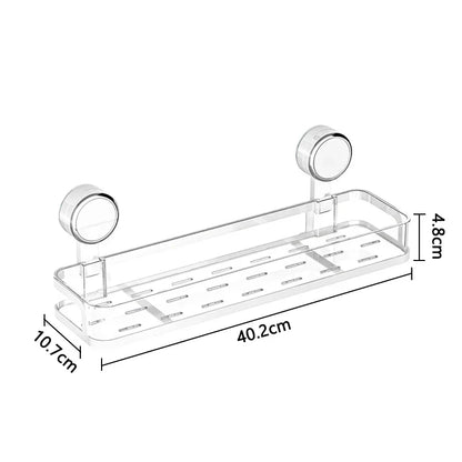Sticky Mount Storage Shelf for Kitchen and Bath