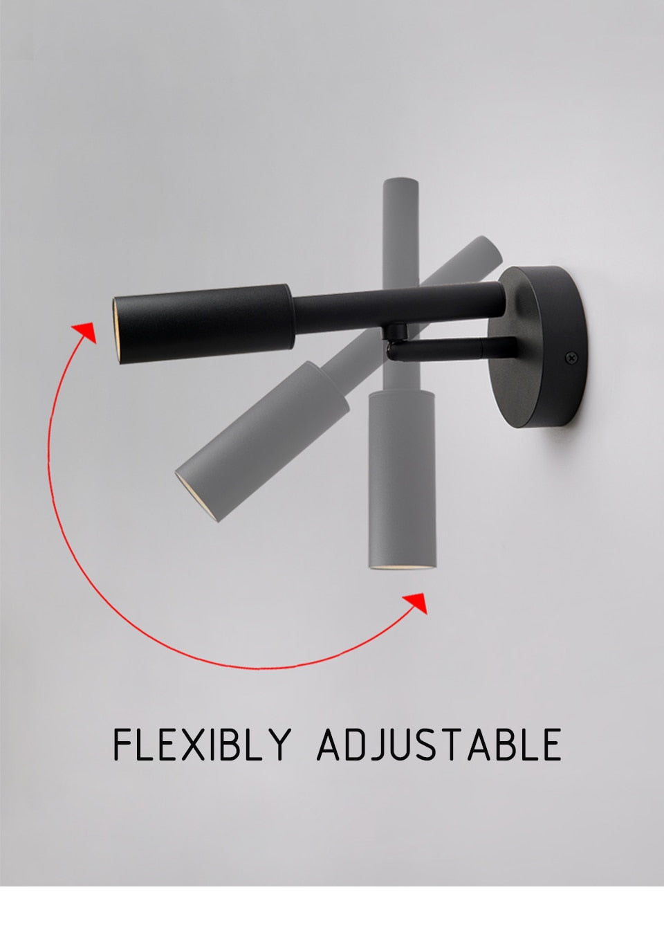 Versatile Adjustable Reading Wall Lamp