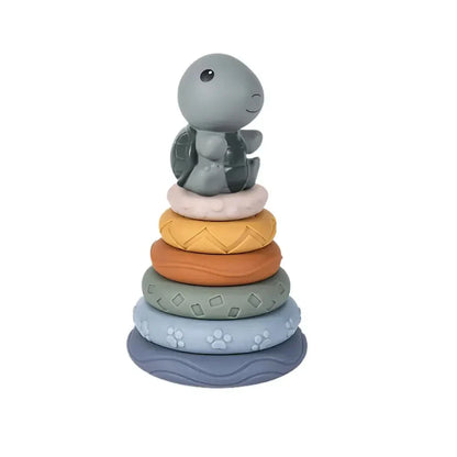 Soft Montessori Stacking Toy Rings for Babies - Luxicro