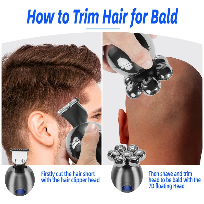 Premium Electric Mens Grooming Trimmer