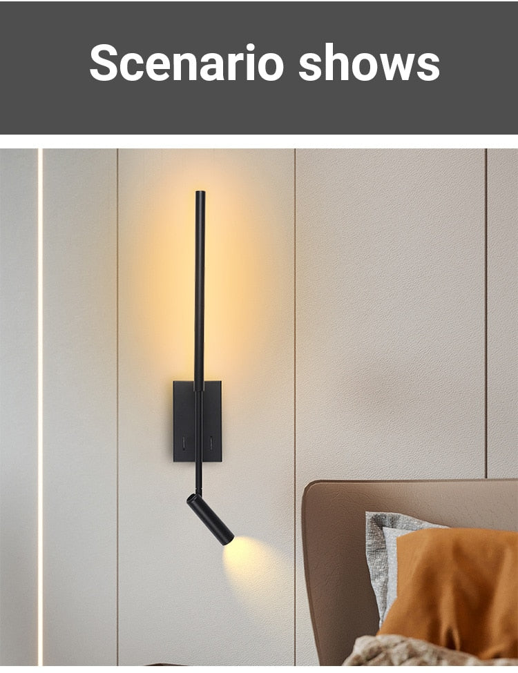Slim ZERN LED Wall Light